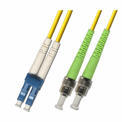 100M LC UPC to ST APC Duplex Singlemode Fiber Optic Cable 9/125