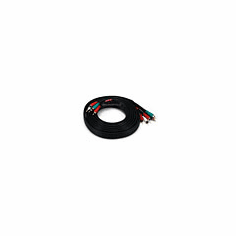 12ft 22AWG 5-RCA Component Video/Audio Coaxial Cable (RG-59/U) - Black