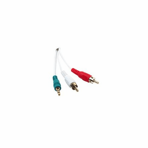 12ft 3.5mm Stereo Male to 2 RCA Stereo Male (Converter) Cable