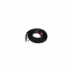 15ft 22AWG 5-RCA Component Video/Audio Coaxial Cable (RG-59/U) - Black