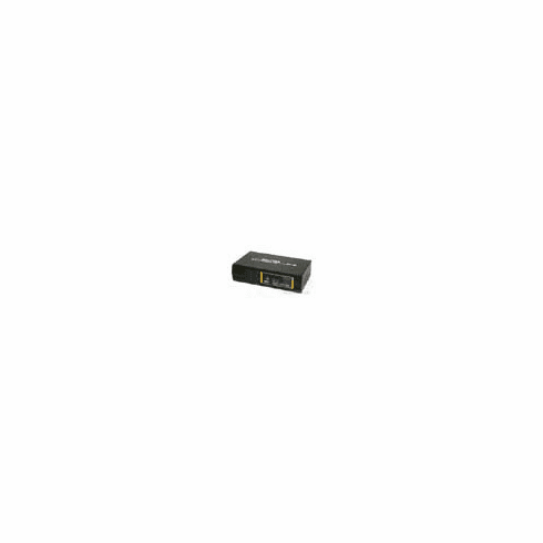 2-Way SVGA VGA Splitter Amplifier Multiplier 400 MHz - Black (No Logo)