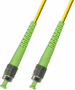 2M FC APC to FC APC Simplex Singlemode Fiber Optic Cable 9/125