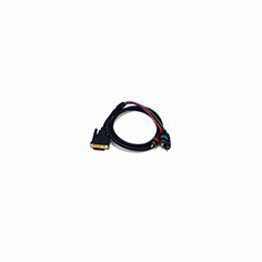 3.25ft DVI-I to 3 RCA Component Video Cable (DVI-I - 3-RCA)