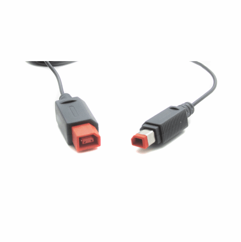 thumbnail image 2 of 30ft Braided Cable For Wii & Wii U Systems Wii Sensor Cable 2 of 9