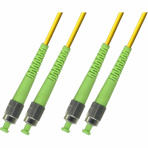 30M FC APC to FC APC Duplex Singlemode Fiber Optic Cable 9/125