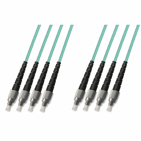 35M FC-FC Multimode Fiber Optic Cable 50/125 10 Gigabit 4 Strand (10GB)