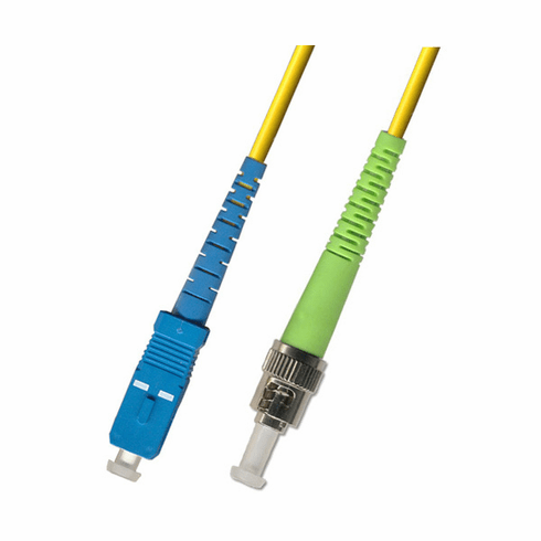 40M SC UPC to ST APC Simplex Singlemode Fiber Optic Cable 9/125