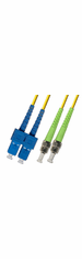 4M SC UPC to ST APC Duplex Singlemode Fiber Optic Cable 9/125