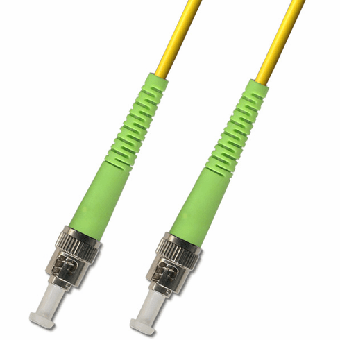 4M ST APC to ST APC Simplex Singlemode Fiber Optic Cable 9/125