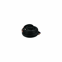 50ft 18AWG CL2 Premium 5-RCA Component Video/Audio Coaxial Cable (RG-6/U) - Black