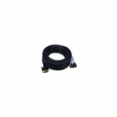 50ft DVI-I to 3 RCA Component Video Cable (DVI-I - 3-RCA)