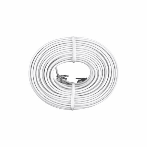 50ft rj11 telephone line cable cord wire white