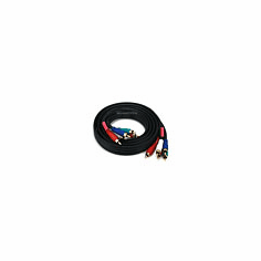 6ft 22AWG 5-RCA Component Video/Audio Coaxial Cable (RG-59/U) - Black