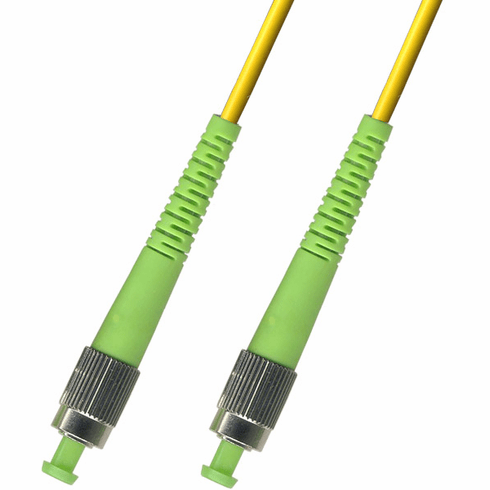 75M FC APC to FC APC Simplex Singlemode Fiber Optic Cable 9/125