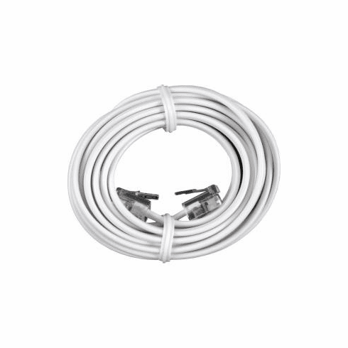 7ft rj11 telephone line cable cord wire white
