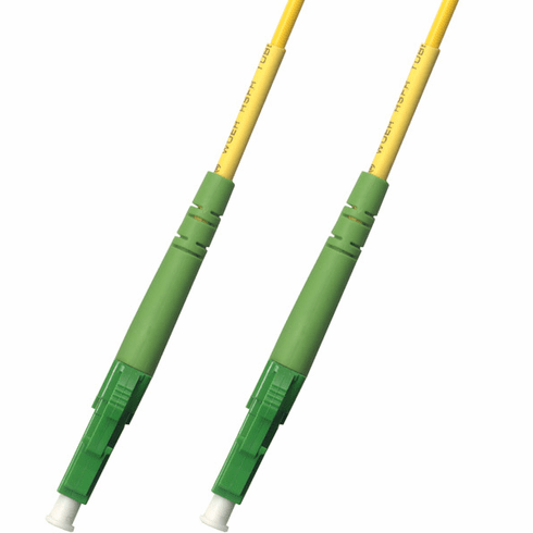 8M LC APC to LC APC Simplex Singlemode Fiber Optic Cable 9/125