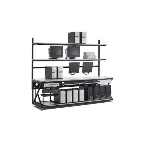 96" Performance Work Bench W/Full Bottom Shelf