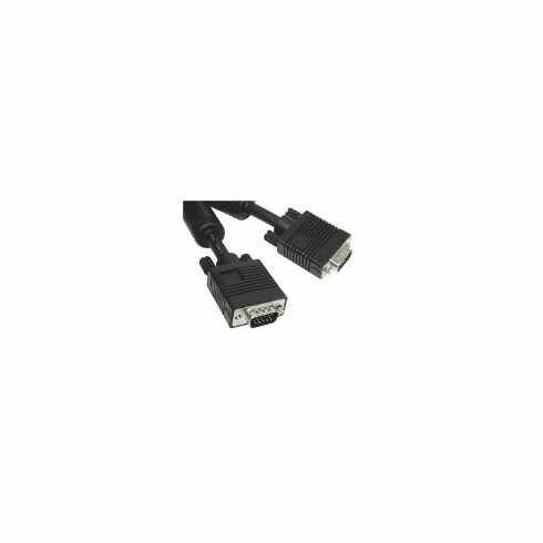Black VGA Monitor extension Cable Male / Male (6FT / 6 foot) for Xbox 360