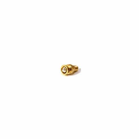 BNC Male to F Female Adaptor - Gold Plated