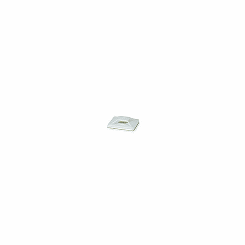 Cable tie mounts 30x30(mm), 100pcs/Pack - white