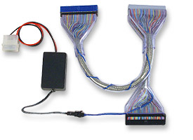 EL ATA 133 Round Cable Electric Blue