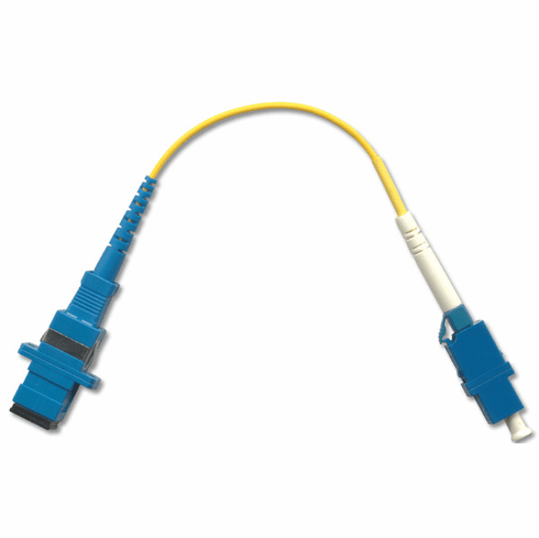 Fiber Optic Adapter Cable SC (Female) to LC (Female) Singlemode (9/125) Simplex 1FT