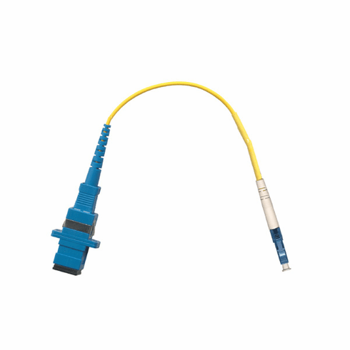 Fiber Optic Adapter Cable SC (Female) to LC (Male) Singlemode (9/125) Simplex 1FT