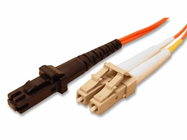 Fiber Optic Patch Cable LC to MTRJ Multimode Duplex (62.5/125) 