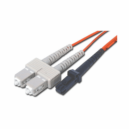 Fiber Optic Patch Cable SC/MTRJ, Duplex, 10m