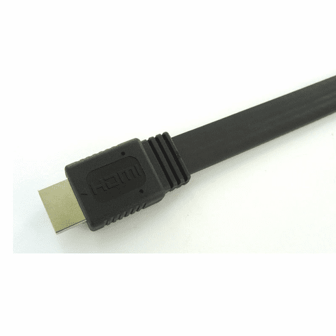 Flat HDMI to HDMI, Gold Plated Cable 15 Meter (50FT)
