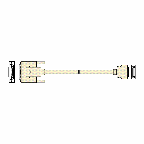 IEEE 1284 CABLE, A to C, 25 ft