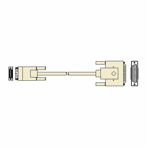 IEEE1284 Cbl, SL26 to A, 15 ft