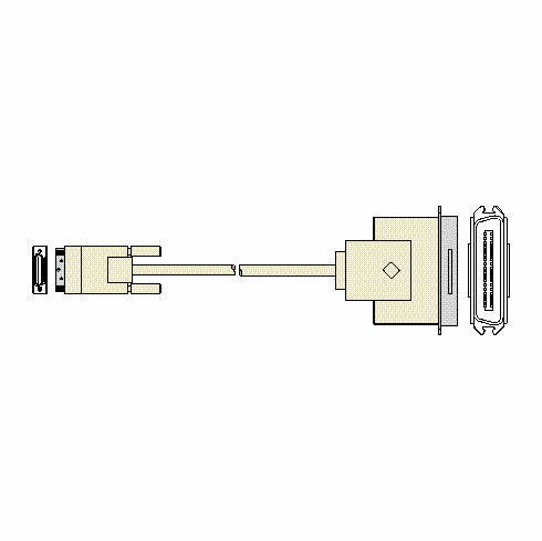 IEEE1284 Cbl, SL26 to B, 10 ft