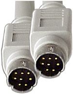 Mini-DIN 8 Male to Mini-DIN 8 Male (Sun MD8 M/M Cables)