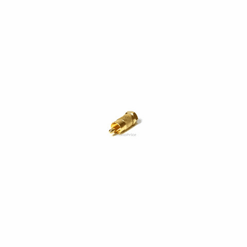 RCA Male to F Male Adaptor - Gold Plated