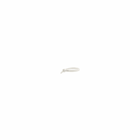 Releasable cable tie 6 inch 50LBS, 100pcs/Pack - White