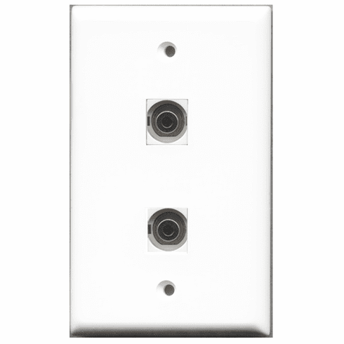 RiteAV - 2 Port 3.5mm  Wall Plate