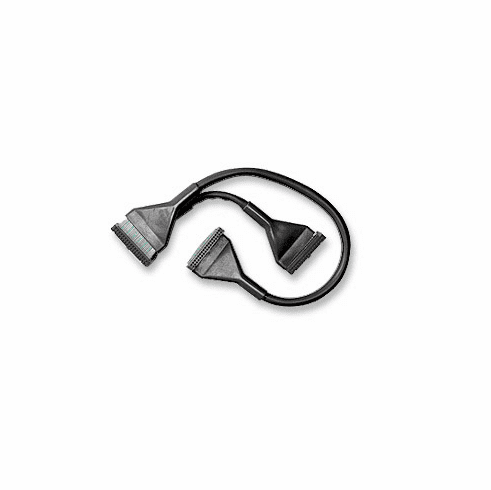 Round Floppy Drive Cable 3 Conn, 21in black (334341)