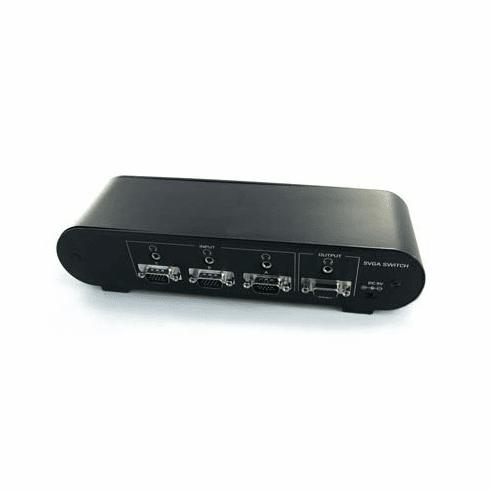 SVGA 3-to-1 Switch w/ 1 Audio Jack per Channel