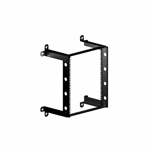 V-Line 12U Fixed Wall Mount Rack