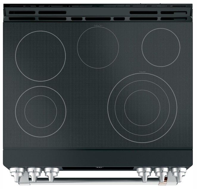 CES700P3MD1 Cafe 30" SlideIn Front Control Convection Electric Range