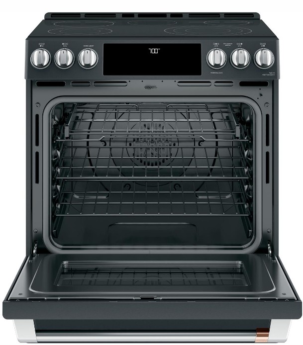 CES700P3MD1 Cafe 30" SlideIn Front Control Convection Electric Range
