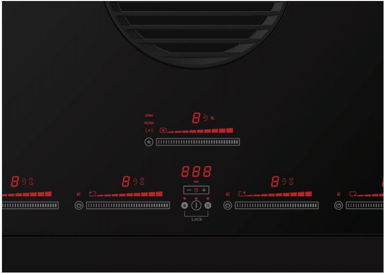 CID364DTB4 Fisher & Paykel 36" Minimal Series 9 Induction Cooktop with