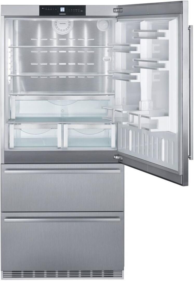 CS2090 Liebherr 36" 19.5 cu ft Counter Depth Freestanding Bottom Mount Refrigerator Right