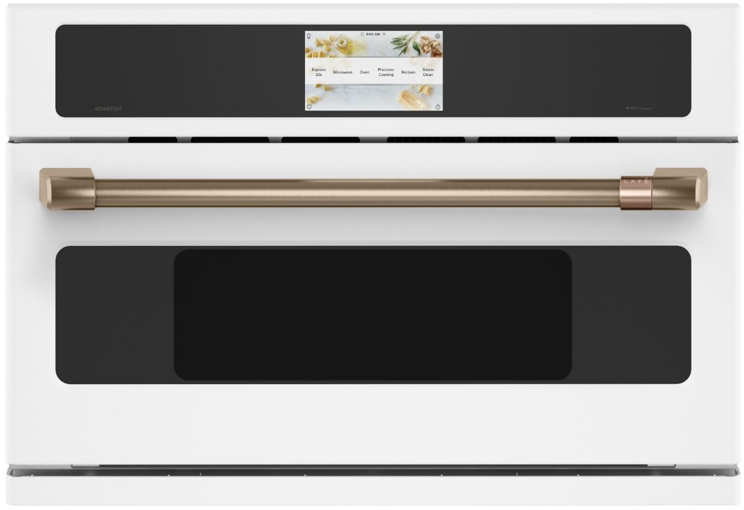 CSB913P4NW2 Cafe 30" Five In One Single Wall Oven Microwave Combo