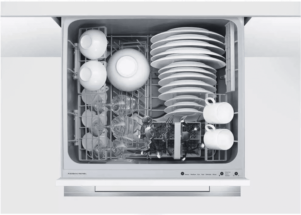 DD24Si9N Fisher & Paykel 24" Panel Ready Single DishDrawer with Eco