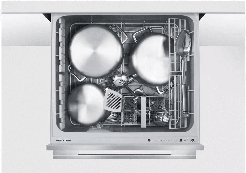 DD24Si9N Fisher & Paykel 24" Panel Ready Single DishDrawer with Eco