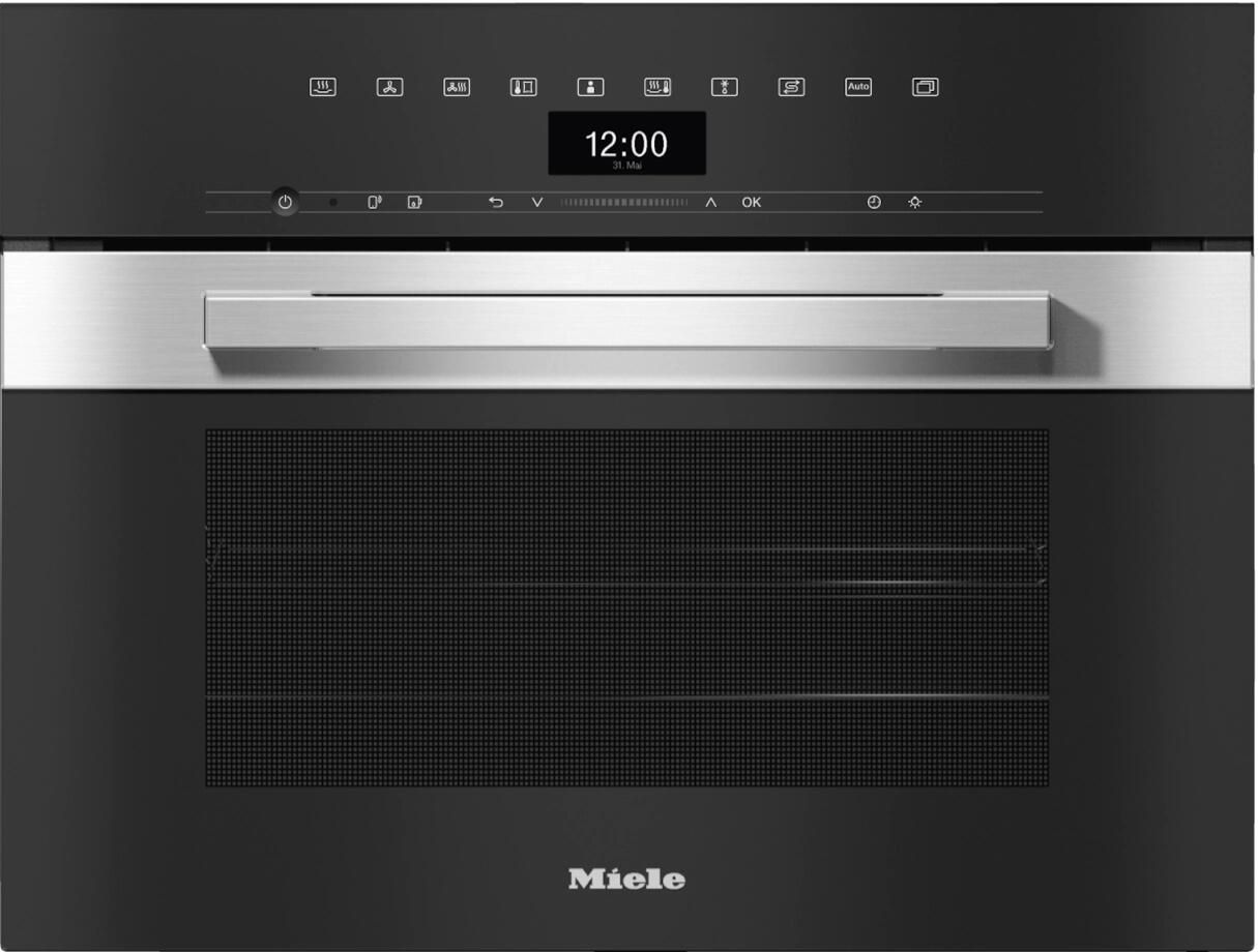 DGC7440CTS Miele 24" PureLine Combination Steam Oven Clean Touch Steel