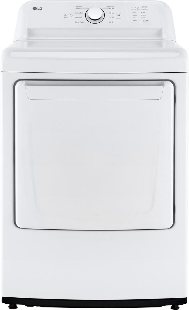 DLE6100W LG 27" 7.3 cu.ft. Ultra Large High Efficiency Electric Dryer