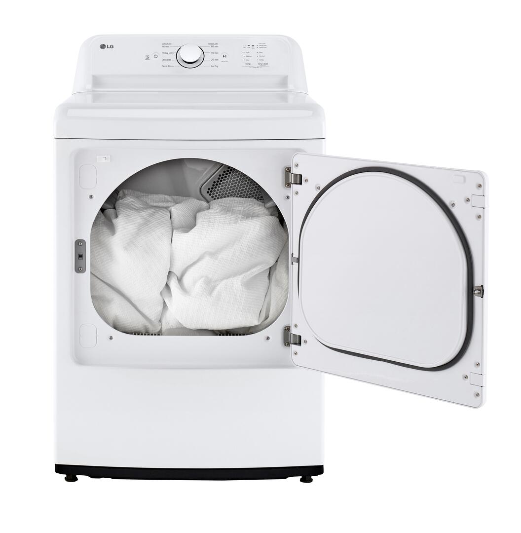 DLE6100W LG 27" 7.3 cu.ft. Ultra Large High Efficiency Electric Dryer